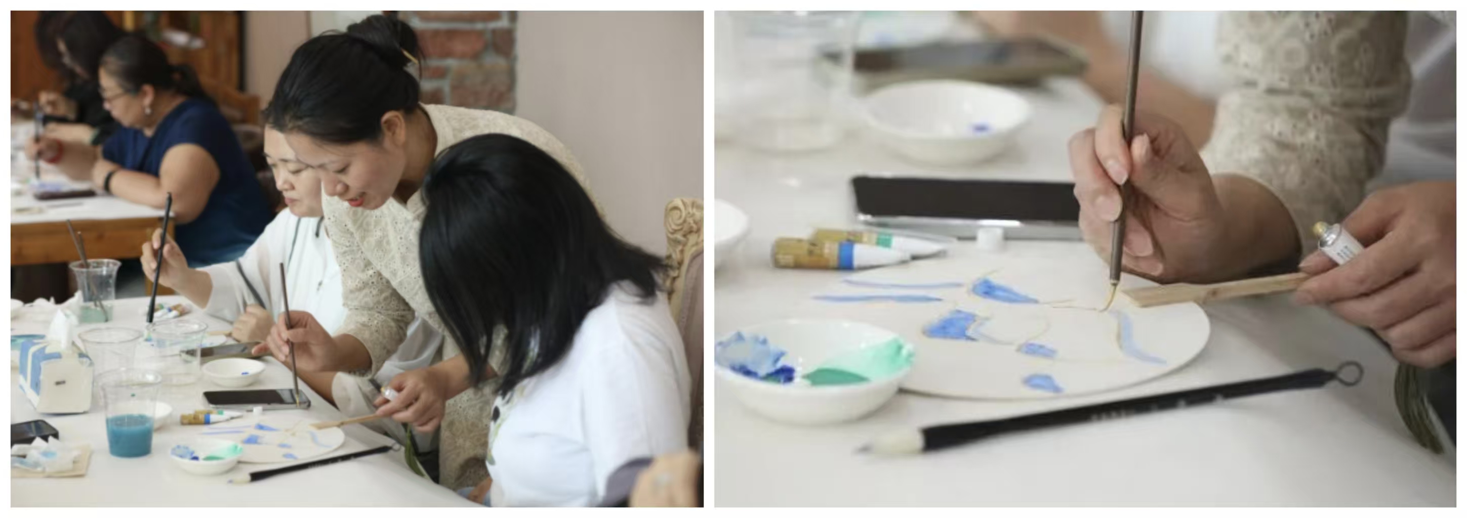 执扇绘江山,师心映山河|长春电子科技学院举办教师节手绘活动 执扇绘江山,师心映山河|长春电子科技学院举办教师节手绘活动